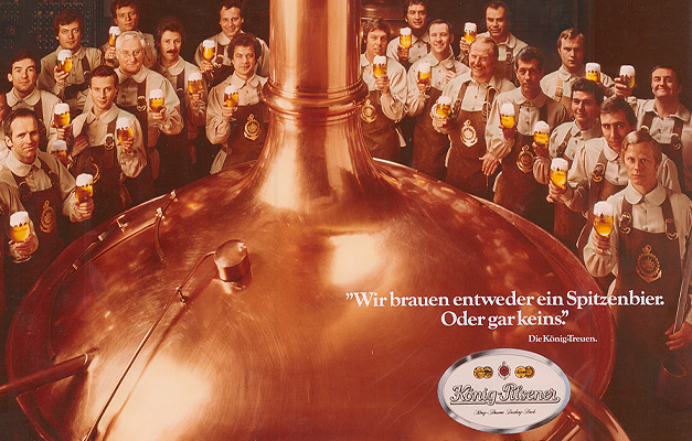 Mitarbeiter der König-Brauerei in den 60ern